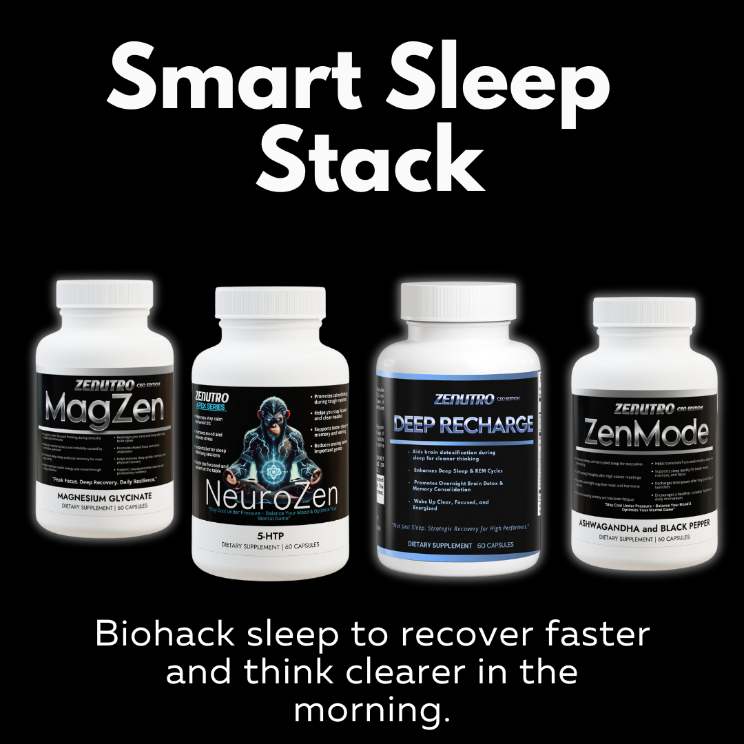Smart Sleep Stack designed for (CEO’s and Entrepreneurs)