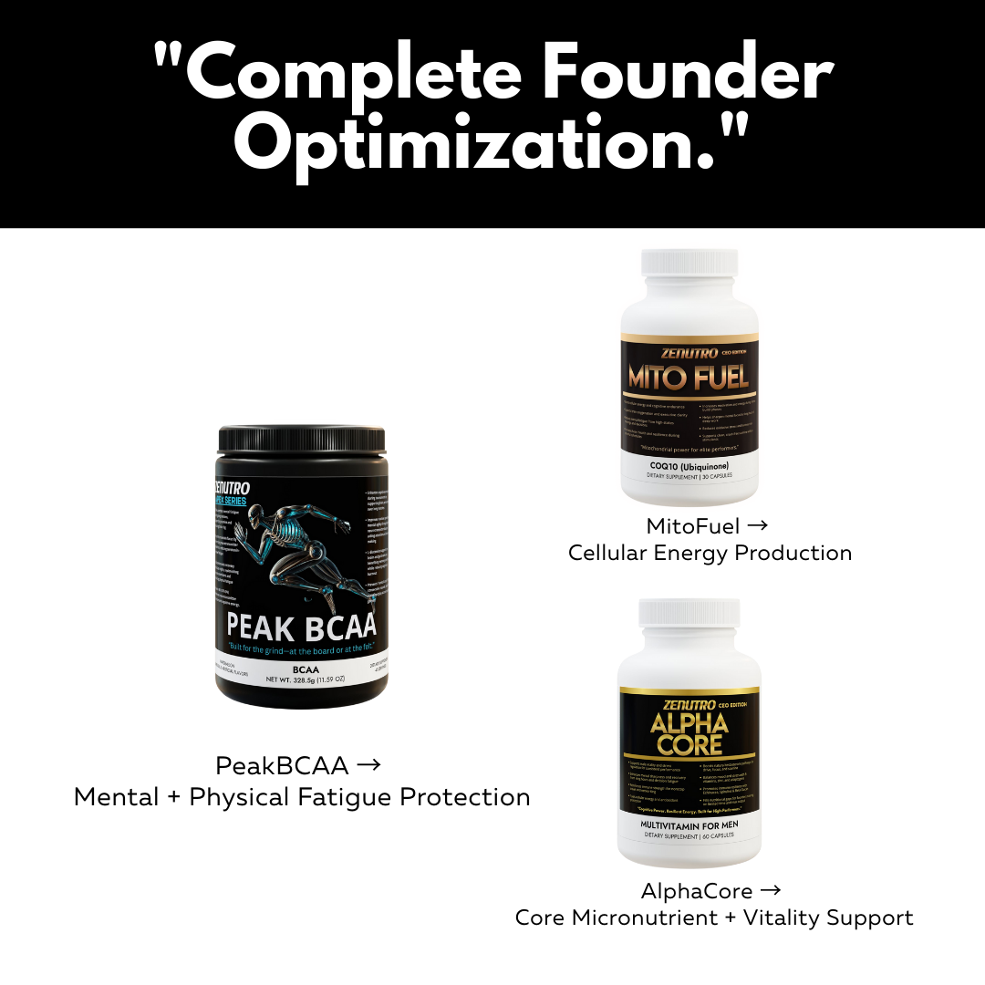 Founder Fuel Stack designed for (CEO's and Entrepreneurs)