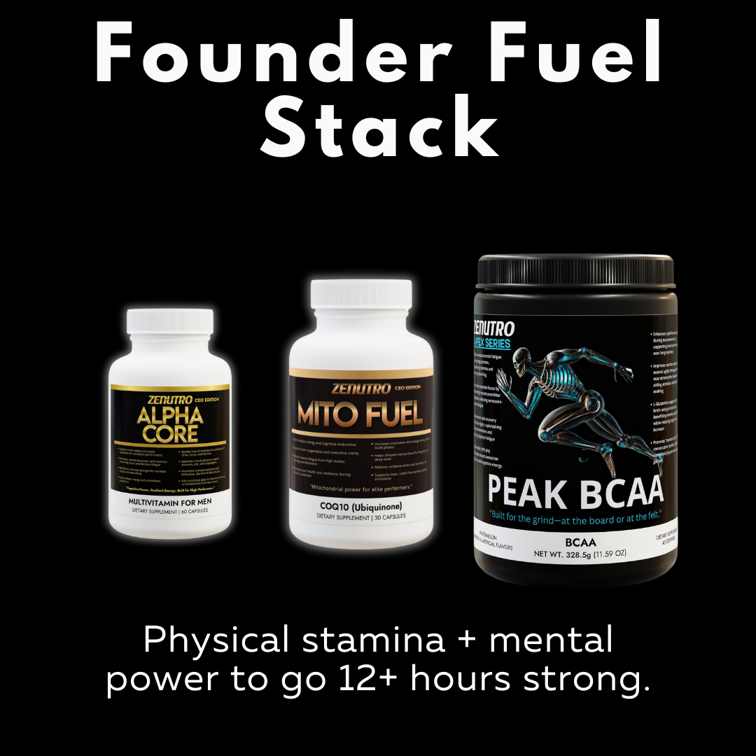 Founder Fuel Stack designed for (CEO's and Entrepreneurs)